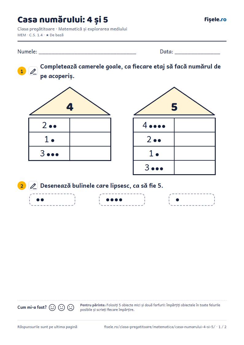 Previzualizare: Casa numărului: 4 și 5