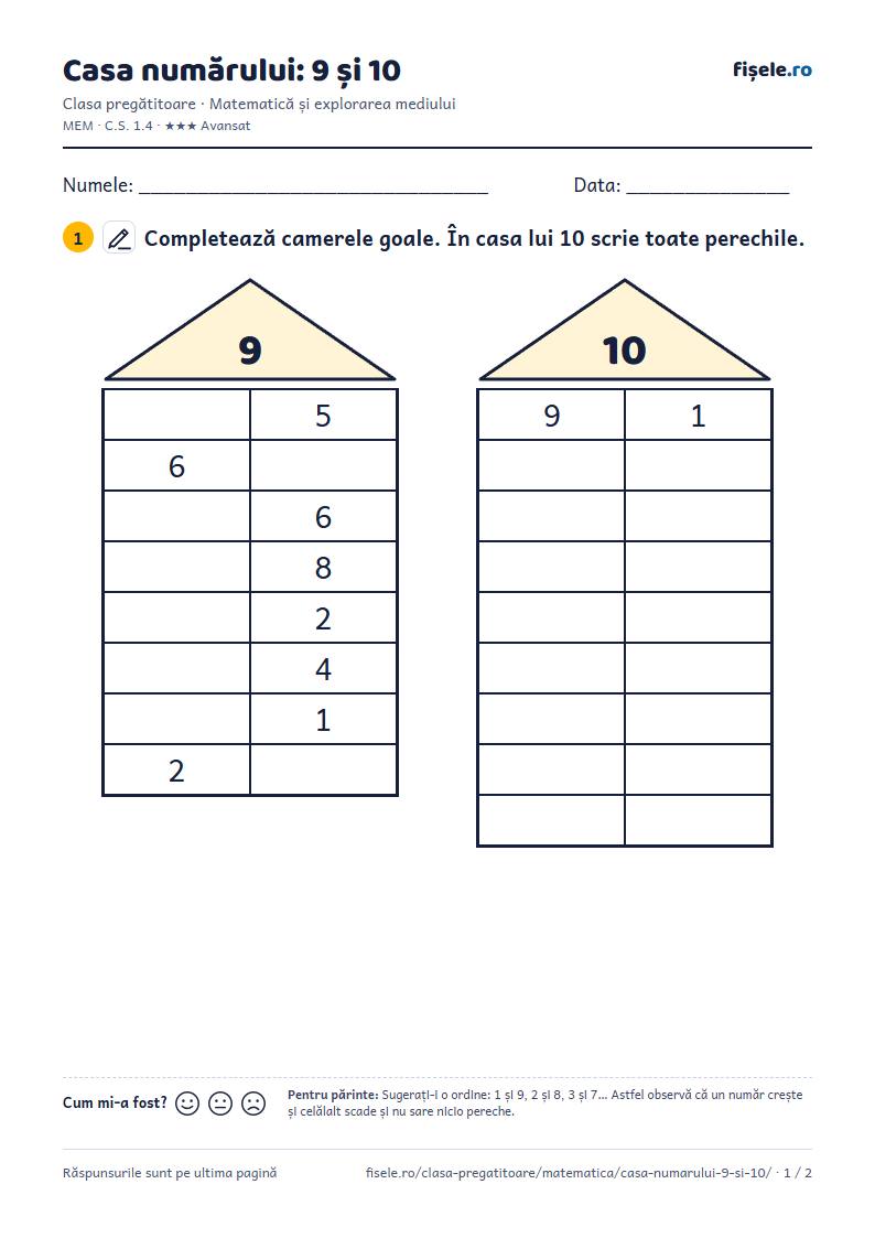 Previzualizare: Casa numărului: 9 și 10