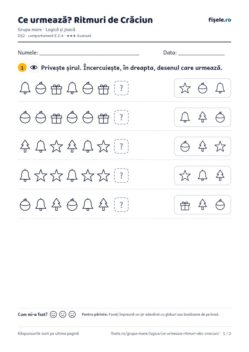 Previzualizare: Ce urmează? Ritmuri de Crăciun